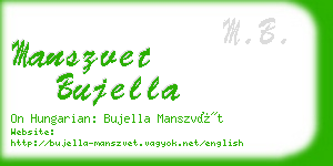 manszvet bujella business card